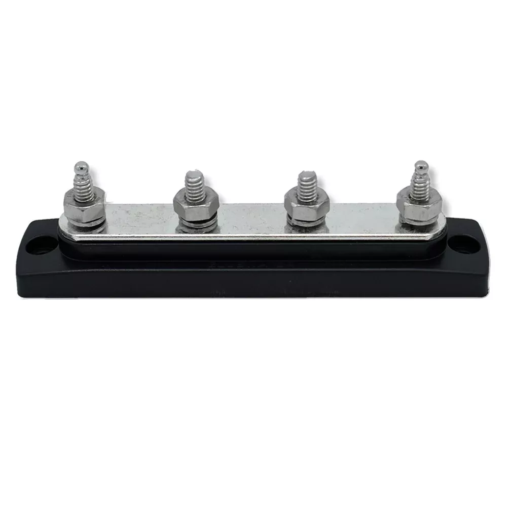 Bluewater Common Stud Busbar 4 Gang – Black [312303-B-020]