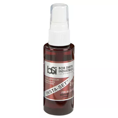 Bob Smith Industries BSI 151 InstaSet Accelerator for Cyanoacrylate Glues, 2 Ounce, Brown