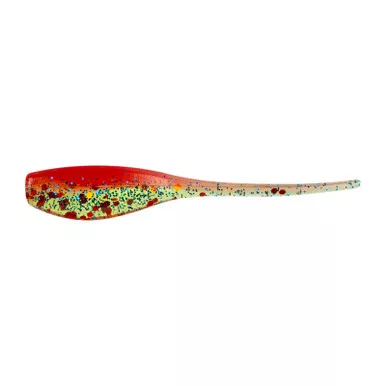Bobby Garland Baby Shad 2 inch Soft Plastic 18 pack Blood Minnow 2"
