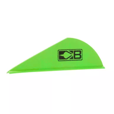 Bohning 10831KW2 Blazer Vanes, 2 Inches, 6 Grain, Kiwi, 36 Pack