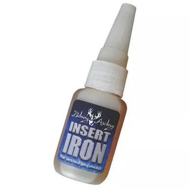 Bohning 1317 Insert Iron with Heat Reversible Adhesive for Archery Shafts, 1 Ounce, Grey
