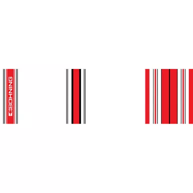 Bohning 501041CRD Arrow Wraps, 7 Inches Standard, Crested Red, 13 Pack
