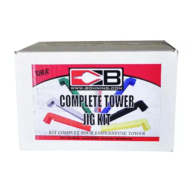 Bohning 601027 Complete Tower Jig Kit, Black