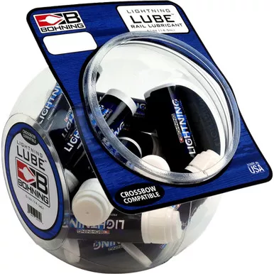 Bohning 941019BOWL Lightning Lube Fish Bowl Counter Top Display, Blue, 16 Tubes