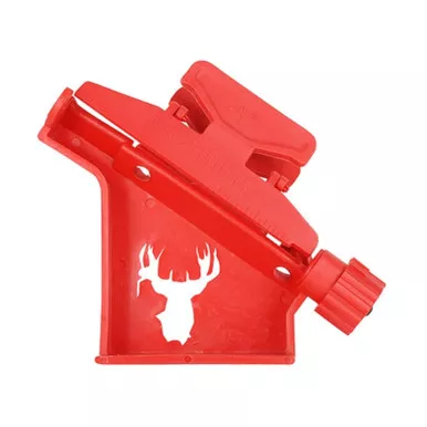 Bohning Pro Class Arrow Fletching Jig with Straight Clamp Polymer Red