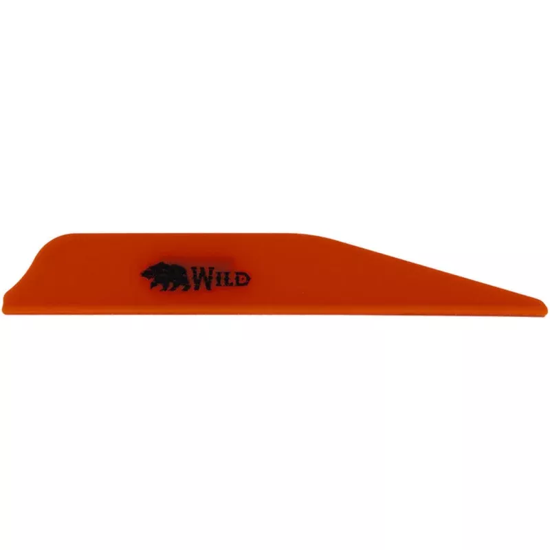 Bohning Wild Vanes 3 in. Red 100 pk.