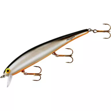 Bomber B15 Long A 4 1/2 inch Suspending Jerkbait Pearl Black Back Orange