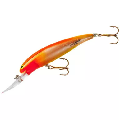 Bomber Deep Long A Minnow 24A Jerkbait/Trolling Hard Minnow 3.5" 3/8 Oz Orange Crush