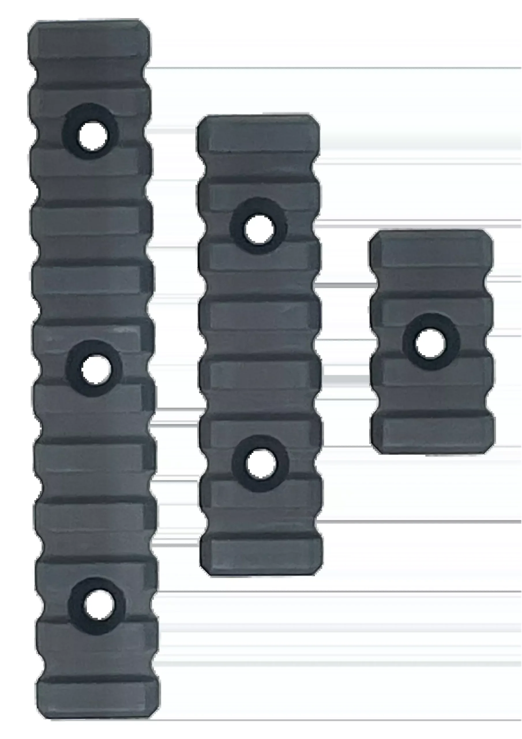 Bowden Tactical Direct Mount, Bowden J13115-45Picatinny Rail Set Of 3