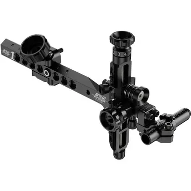 Bowfinger 6002LBLACK 1 V2 Target Sight, Black, Left Hand