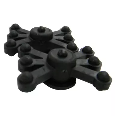 BowJax 1022x MonsterJax Limb Dampener for Crossbow, Black, 2 Pack
