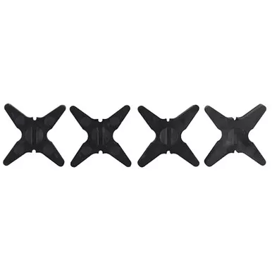 BowJax 1043 Crossbow Slip Jax String Silencers, Black, 4 Pack