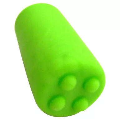 BowJax 1057fgr 4 Dot String Stopper for Bow Accessories, Fits 3/8 Inches Rods, Neon Green, 1 Pack