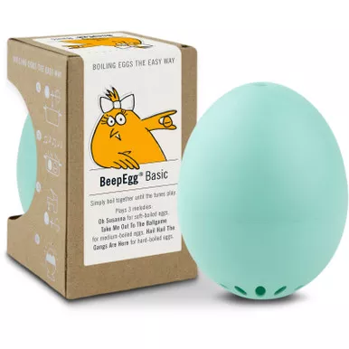 BRAINSTREAM BeepEgg Basic Turquoise Singing Floating Egg Timer (A004566)