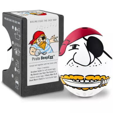 BRAINSTREAM Pirate BeepEgg Singing Floating Egg Timer (A004690)