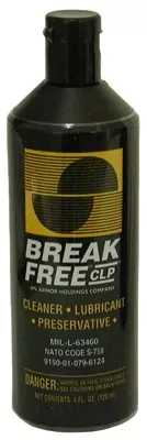 Break-free Clp 4oz. Squeeze – Bottle