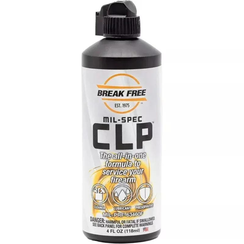 Break Free Mil Spec CLP Gun Oil 4 oz Squeeze Bottle