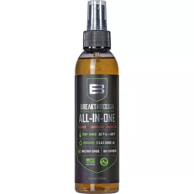 Breakthrough BB-AIO-6OZ Battle Born All-in-One CLP, Pump Spray Bottle, 6 Ounce