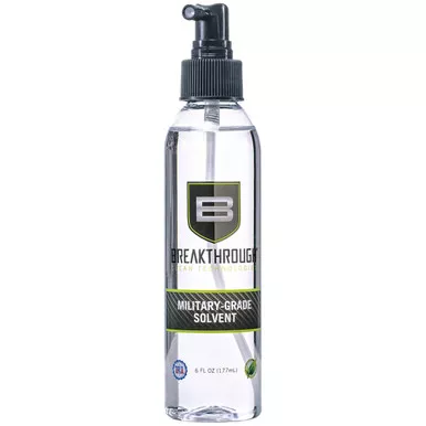 Breakthrough BTS-6OZ Military Grade Solvent, Pump Spray Bottle, 6 Ounce, Clear