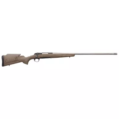 Browning 035514294 X-Bolt Western Hunter Long Range 6.5 PRC 3+1 26" MB Matte Blued Spider Webbed Flat Dark Earth Cerakote Hard Core Fiber-Fusion with Adjustable Comb Stock Right Hand (Full Size)