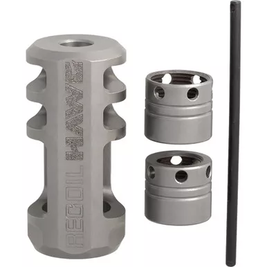 Browning 1293083 Recoil Hawg Muzzle Brake, Silver