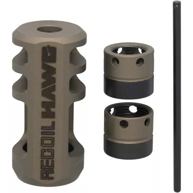 Browning 1293089 Recoil Hawg Muzzle Brake, Smoked Bronze