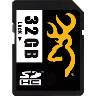 Browning BTC 32GSD Trail Camera SD Card 32 GB, Black