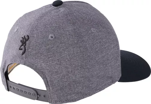 Browning Cap Links Heather – Black Flex Snapback Adj