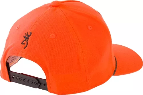 Browning Cap Pine Valley Blaze – Orange W/muley Patch Adj