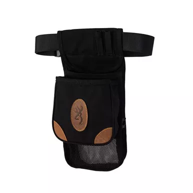 BROWNING Lona Large Deluxe Black/Brown Shell Pouch (121388993)