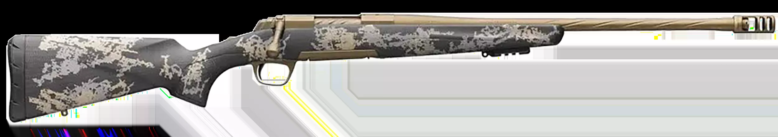 Browning X-Bolt Mountain Pro SPR Rifle 6.8 Western 20″ Threaded Barrel w/Brake CF Camo Stock Burnt Bronze Metal 035582299