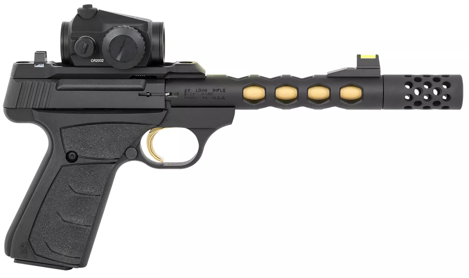 BrowningBuck Mark Vision 22 LR Caliber with 5.90″ , 10+1, Matte Black