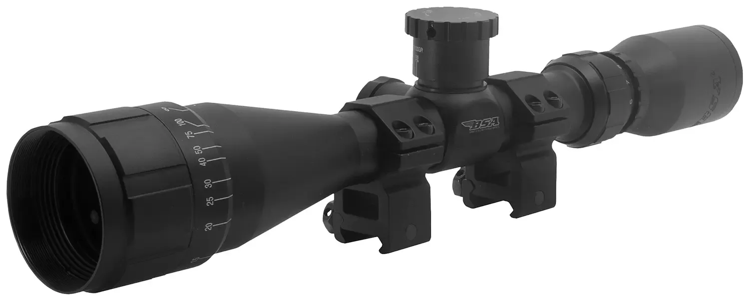 BSA Sweet 30-30 Matte Black 3-9x 40mm AO 1″