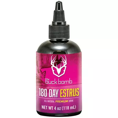 Buck Bomb HS-BB-200054 180 Day Estrus 4 Ounce, Black