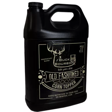 Buck Bourbon BB-OF Old Fashioned Corn Topper 1 gal, Black