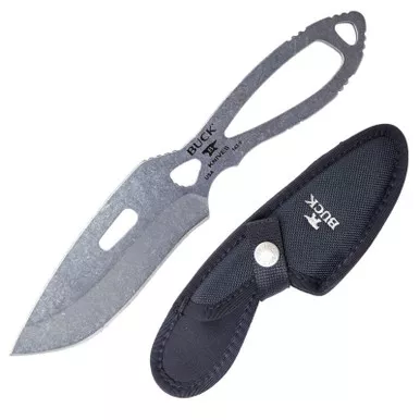 Buck Knives Buck Paklite Skinner Stonewashed Knife with Nylon Sheath