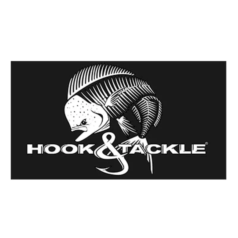 Bull Dolphin 12 Fishing Decal|Clear|1S