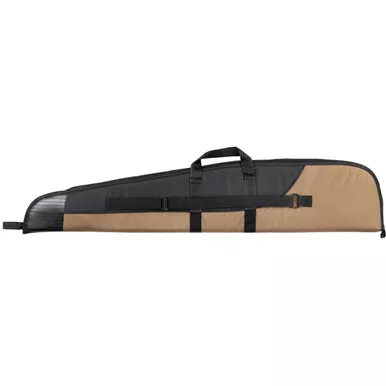 BULLDOG CASES Superior Series 44in Black with Tan Rifle Case (BD231)