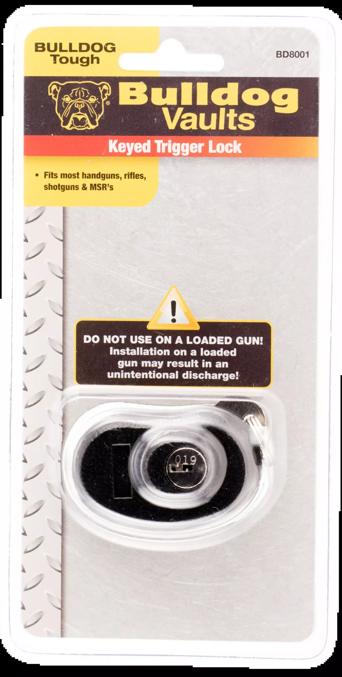 Bulldog Single Pack Trigger Lock Key Lock