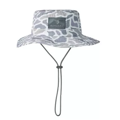 BURLEBO Bucket White Camo Hat (BUCKH-WC)