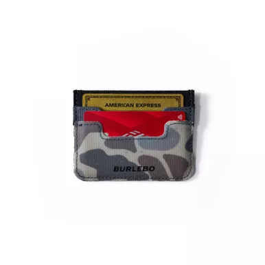 BURLEBO Classic Deer Camo Credit Card Wallet (CCWLT-CDC)