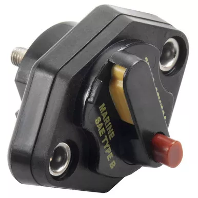 BUSSMANN Type III Ignition Protected Weatherproof Panel Mount Circuit Breaker (CB255-30)