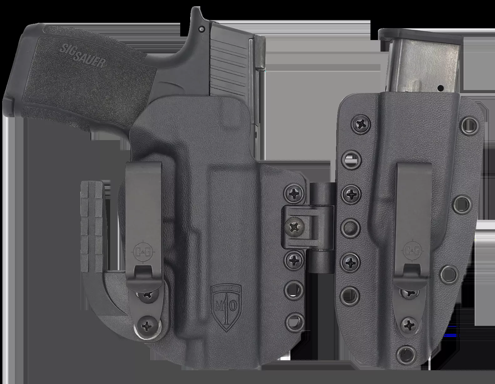 C&G Holsters MOD 1 Holster System IWB Belt Clip Fits Sig P365/XL