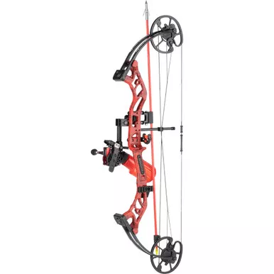 Cajun A22CB21005R Sucker Punch Pro RTF Bowfishing Package 50 lb Red, Right Hand