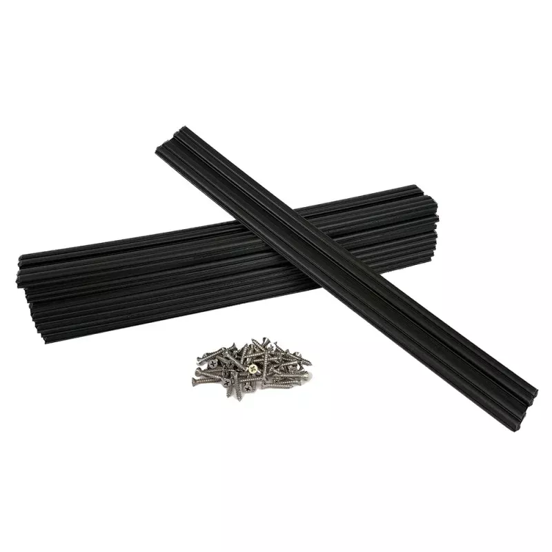 Caliber Marine Slides 1.5×15 Black *10-Pack