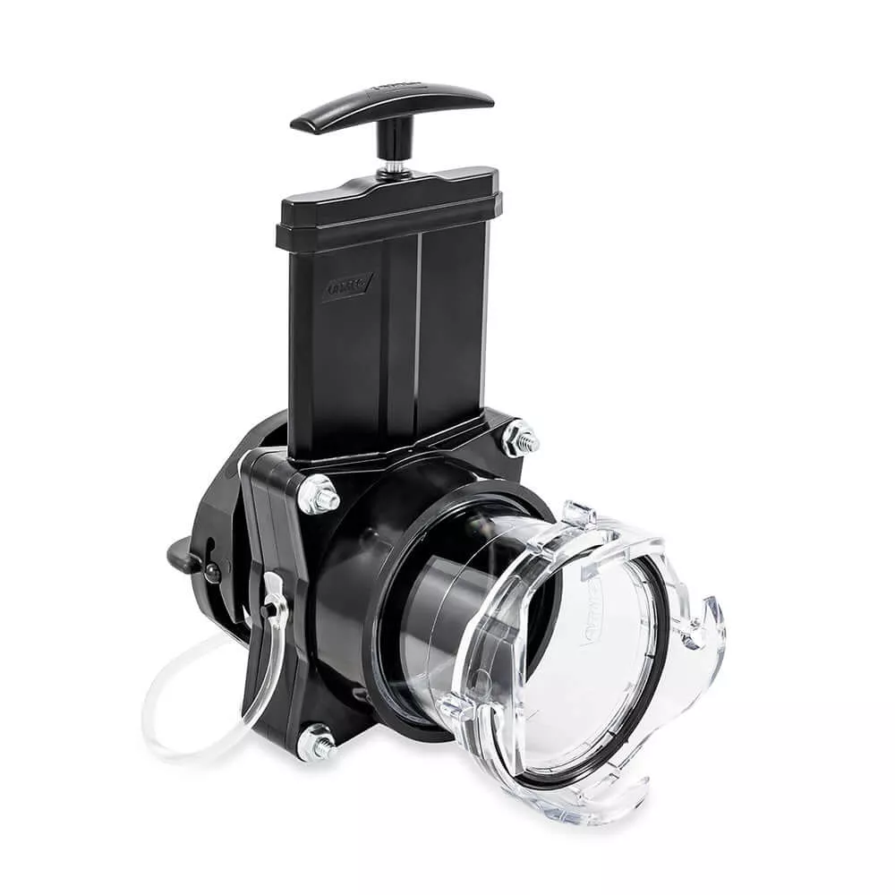 Camco 3" Gate Valve w/3.5" Clear Extension & Cap - 39050
