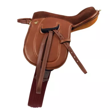 CAMELOT Oakbark Leather Leadline Saddle (467729OAKBK-ONE)