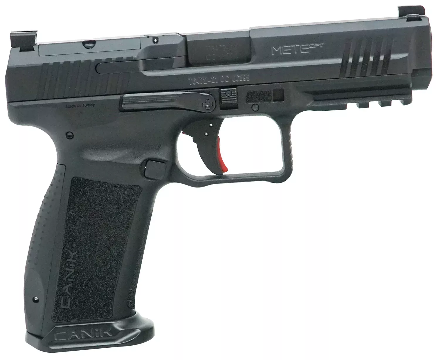 Canik Mete SFT 9mm Luger Pistol 4.46″ Black HG6595N