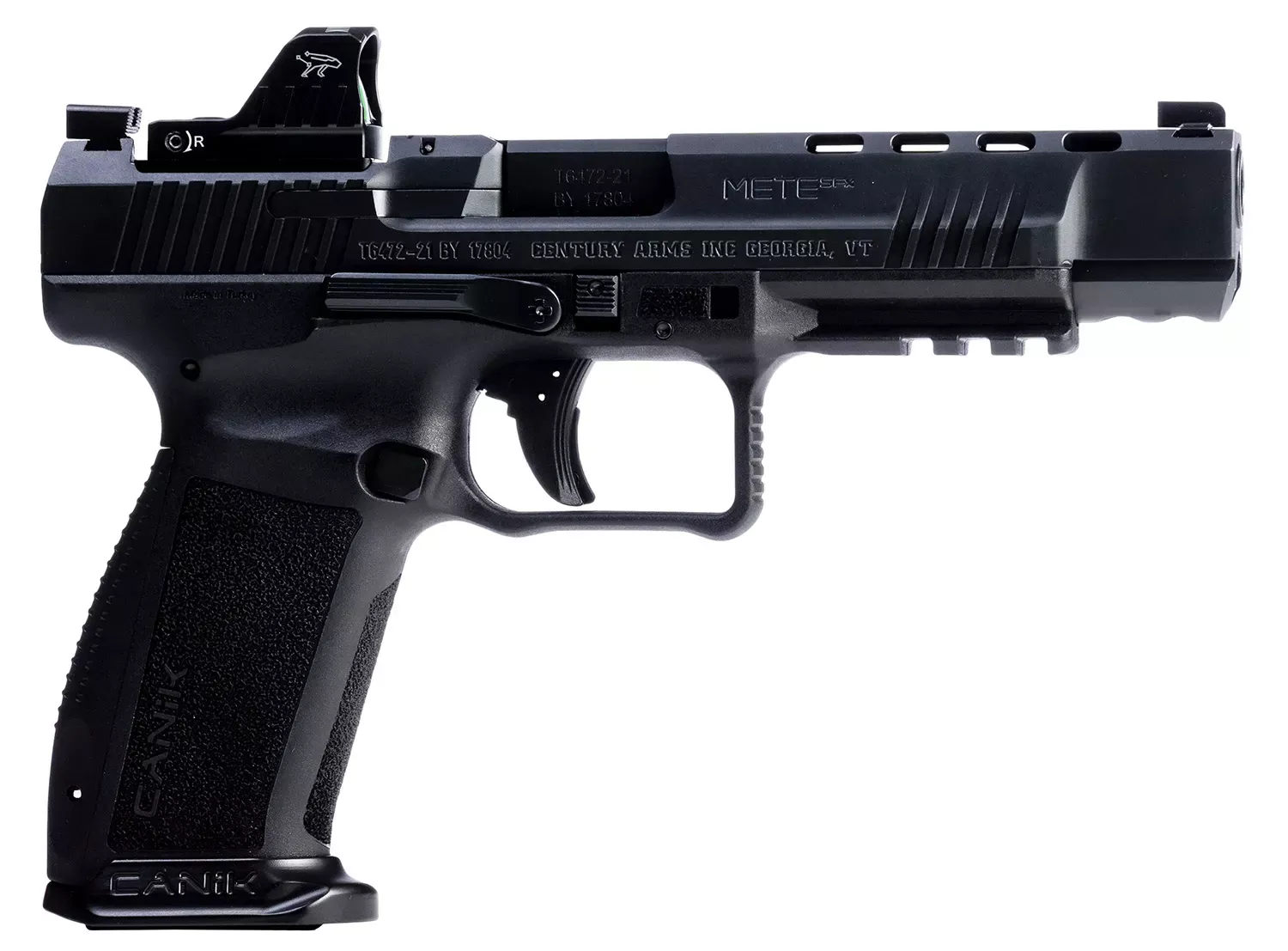 Canik Mete SFx Full Size Frame 9mm Luger 20+1/18+1, 5.20" Black Match Grade Barrel