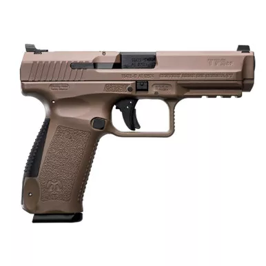 Canik TP9SF 9mm 4.46" Barrel Flat Dark Earth Cerakote Black 18rd